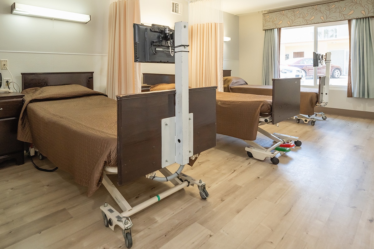 Triple occupancy rooms